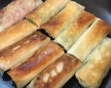 #パクチー大好きエビとパクチーの焼き春巻作り方5写真