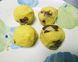 さつまいもの挽き肉包み揚げ作り方6写真