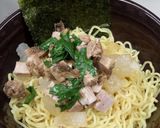 冬瓜入り塩ぶっかけチャーシュー麺作り方3写真