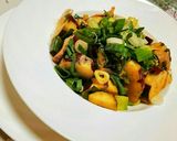 豚肉と長ネギとさつまいもの甘酢煮作り方6写真