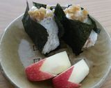 奈良漬けと塩麹の健康おにぎり作り方3写真