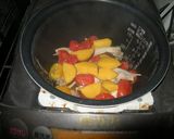 鶏とサツマイモのしっとり炊飯器煮作り方3写真
