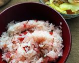 超簡単✿梅の炊き込みご飯✿作り方4写真
