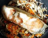 焼豚と十八穀米の舞茸ご飯作り方5写真