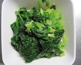 ほうれん草の森のおばけたち☆作り方1写真