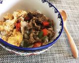 豚肉とたっぷり野菜の甘辛炒め作り方7写真