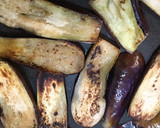 簡単ナスのごま油焼き醤油胡椒作り方2写真
