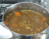 保温調理器によるすじ肉・牛肉混合カレー作り方4写真