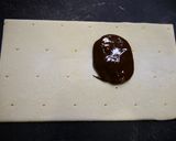 簡単！スティックロールパイ☆チョコバナナ作り方1写真