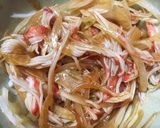 【香り箱】焼き油揚げの中華風カニカマのせ作り方4写真