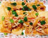 【香り箱】焼き油揚げの中華風カニカマのせ作り方6写真