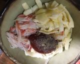 【香り箱】カニカマチーズ包み焼き作り方3写真