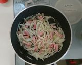 トマトジュースのクリームパスタ作り方3写真