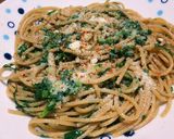 【男の料理】あまった春菊でペペロンチーノ作り方5写真