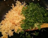 【男の料理】余った春菊で絶品炒飯作り方4写真