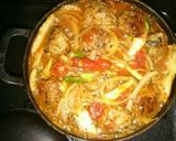ミートボールのトマト煮込みでパスタ作り方2写真