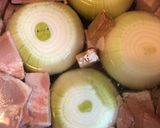 簡単なチーズ玉ねぎまるごとコンソメ煮込み作り方3写真