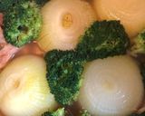 簡単なチーズ玉ねぎまるごとコンソメ煮込み作り方6写真