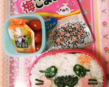 梅ごましおの梅ゴマちゃん弁当☆キャラ弁作り方10写真