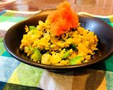 炒り玉子のピーマン入りカレー炒め作り方5写真
