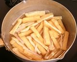 心和む…大根葉と油揚げの薄焚き白味噌味作り方3写真
