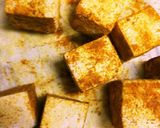 簡単！カレー粉DEドライな揚げ出し豆腐♪作り方3写真