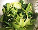 【お弁当用】小松菜の中華風和え物作り方5写真
