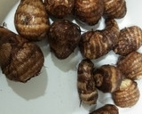簡単！レンジよりも美味しい！里芋の皮むき作り方1写真