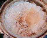 すだちが香る 豆腐と豚肉 そうめん鍋作り方5写真