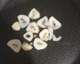 じゃこと小松菜のにんにくパスタ作り方4写真