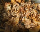 我が家のキムチアボガド丼作り方1写真