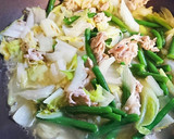胃にも優しい。白菜とネギの卵とじ作り方6写真
