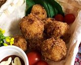 揚げ時間短縮★かぼちゃの天ぷら作り方10写真