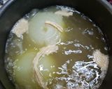 そうめん入り玉ねぎのスープ煮作り方8写真