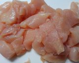 ヘルシー❀白菜と蒟蒻 鶏肉のソース炒め♪作り方5写真