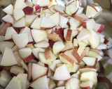 卵不使用★りんごザクザクケーキ作り方4写真