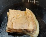ダシを取ったあとの豚肉かたまり🐽作り方1写真