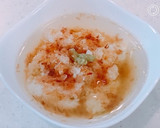 鰹節とわさびの特製だしの、だし茶漬け！作り方2写真