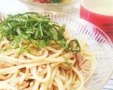 茄子と海老のトマトクリームパスタ作り方7写真