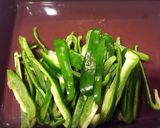 簡単♪豚肉とピーマンのオイスター炒め作り方1写真
