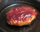 鶏ひき肉でやわらか～チーズinハンバーグ作り方6写真