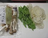 蓮根と辛子高菜のキンピラ作り方2写真