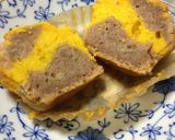 かぼちゃと紫芋のマーブルカップケーキ作り方10写真