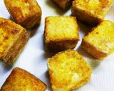 簡単！カレー粉DEドライな揚げ出し豆腐♪作り方5写真