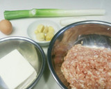 鶏団子の甘辛煮♪(とろみを付けて暖かく)作り方1写真