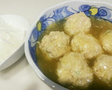 鶏団子の甘辛煮♪(とろみを付けて暖かく)作り方7写真