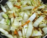 白菜の炒め煮作り方7写真