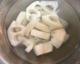 俺流！野菜シャキシャキ豚こま肉で黒酢酢豚作り方1写真