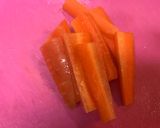 俺流！野菜シャキシャキ豚こま肉で黒酢酢豚作り方3写真