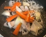 俺流！野菜シャキシャキ豚こま肉で黒酢酢豚作り方12写真